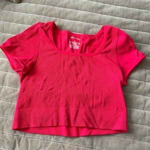 Wild Fable Hot Pink Crop Top